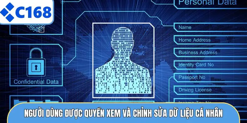 Quyền Riêng Tư 6 Người dùng được quyền xem và chỉnh sửa dữ liệu cá nhân